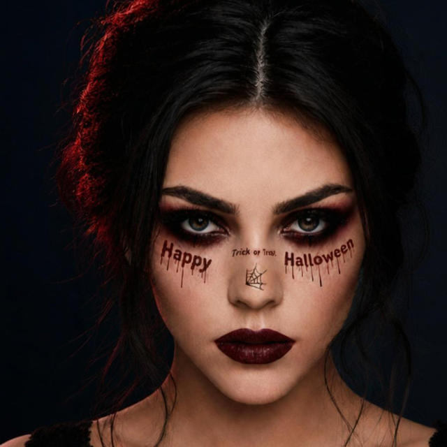 Halloween Temporary Tattoo Stickers Eco-Friendly Water Trans view 2