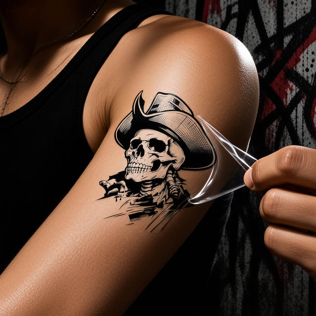 No Water Needed Herbal Temporary Tattoo Sticker Sexy Realist view 5