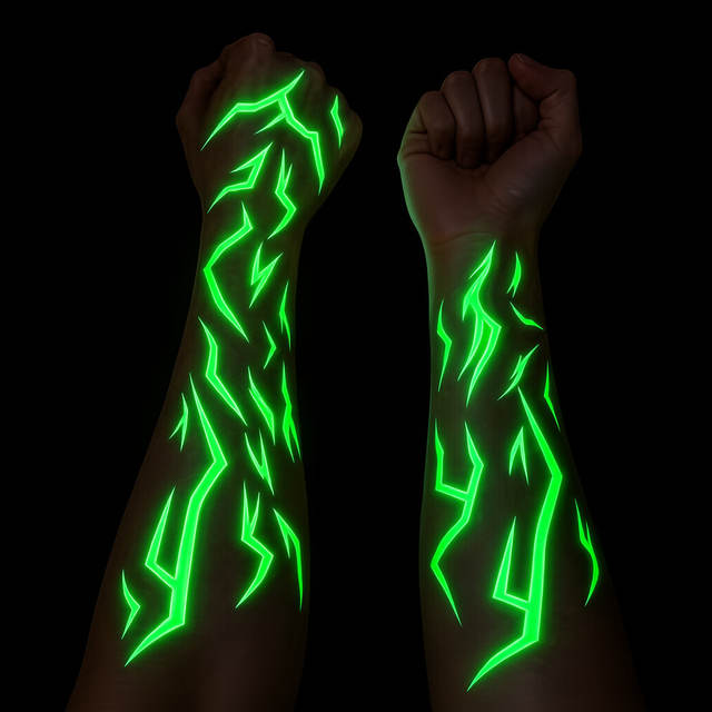 Demon Hunter Girl Group Tattoo Stickers KPOP Anime Cosplay H view 2