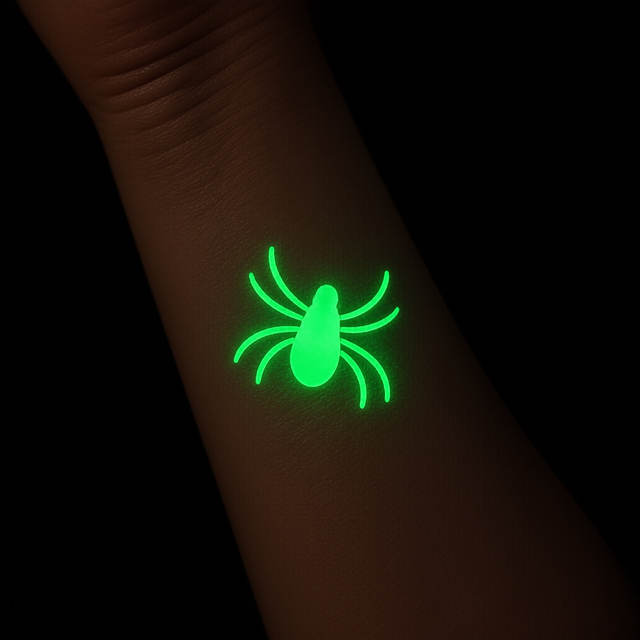 Children's Halloween Waterproof Tattoo Stickers-Water T view 6